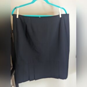 Semantiks Black Skirt with Ruffle Detail